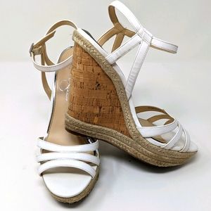 Jessica Simpson Summer Wedge sandals size 8